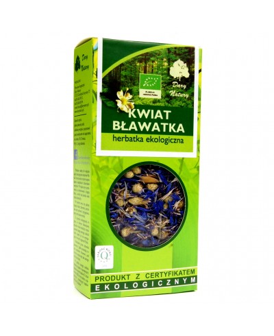 Herbatka ekologiczna kwiat bławatka DARY NATURY 25 g