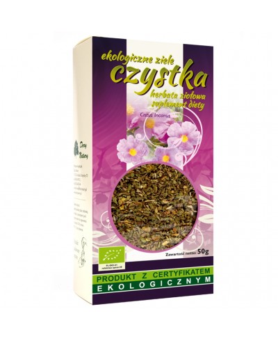 Herbatka ekologiczna ziele czystka DARY NATURY 50 g