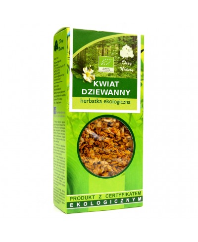 Herbatka ekologiczna kwiat dziewanny DARY NATURY 25 g