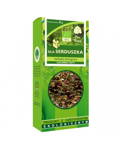 Herbatka ekologiczna dla serduszka DARY NATURY