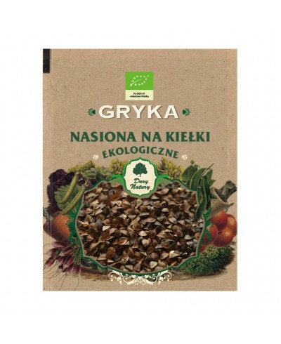 Nasiona ekologiczne na kiełki gryka DARY NATURY 50 g