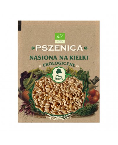 Nasiona ekologiczne na kiełki pszenica DARY NATURY 50 g