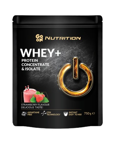 Białko serwatkowe WHEY truskawka GO ON! NUTRITION 750 g