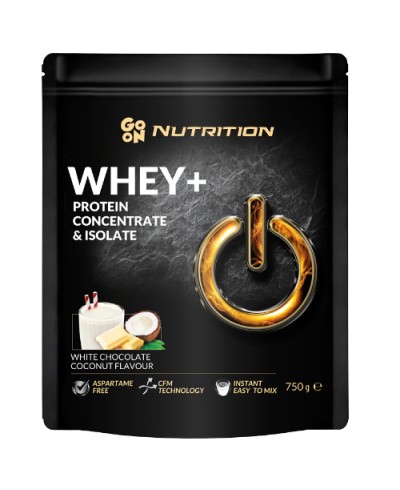 Białko serwatkowe WHEY kokos biała czekolada GO ON! NUTRITION 750 g