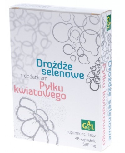 DROŻDŻE SELENOWE z dodatkiem PYŁKU KWIATOWEGO