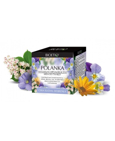 Krem Polanka do cery sucheji dojrzałej BIOETIQ 50ml