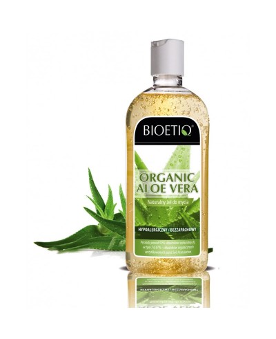 Żel naturalny Organic Aloe Vera 300ml BIOETIQ