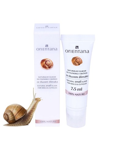 Naturalny eliksir do paznokci i skórek ze śluzem ślimaka 7,5 ml ORIENTANA
