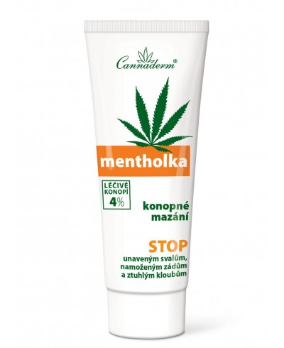Żel chłodzący na bóle mięśniowe i stawowe MENTHOLKA CANNADERM 200 ml