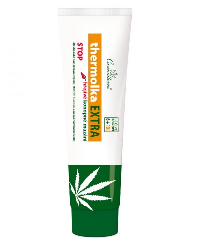 Żel rozgrzewający na bóle mięśniowe i stawowe THERMOLKA CANNADERM 200 ml
