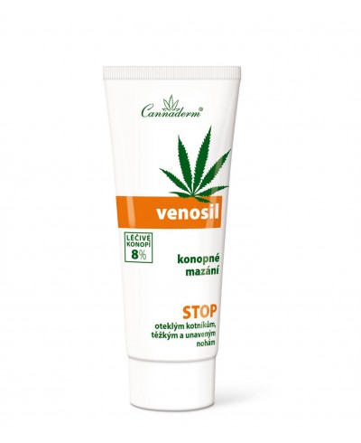 Żel na obrzęki i żylaki nóg VENOSIL CANNADERM 100 ml