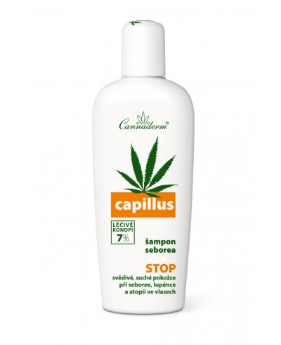 Szampon na problemy łojotokowe CAPILLUS CANNADERM 150 ml