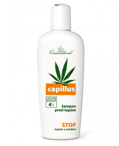 Szampon przeciwłupiezówy CAPILLUS CANNADERM 150 ml
