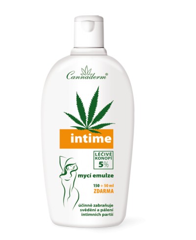 Emulsja do higieny intymnej INTIME CANNADERM 200 ml