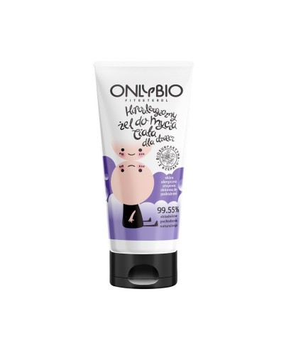 Żel hipoalergiczny do mycia ciała dla dzieci ONLYBIO 200 ml