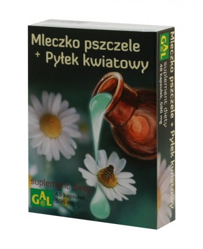 MLECZKO PSZCZELE + PYŁEK KWIATOWY