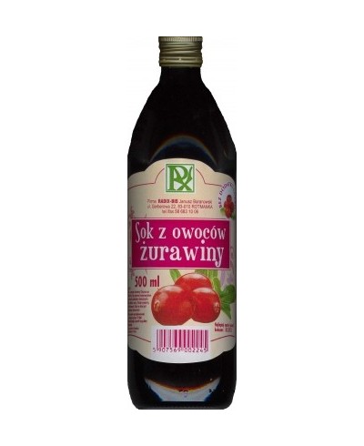 Sok żurawinowy 100%