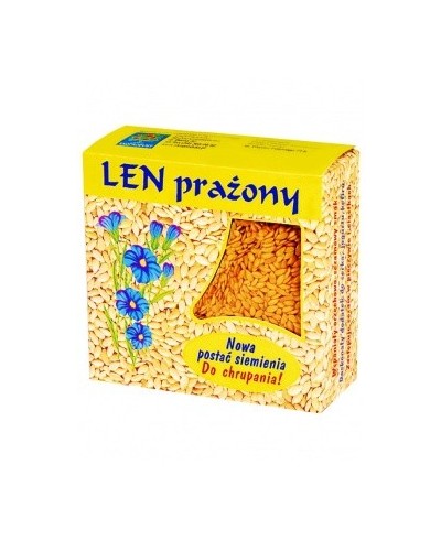 Len prażony