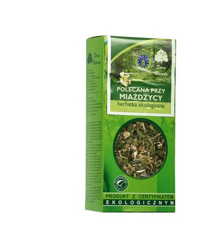 POLECANA PRZY MIAŻDZYCY Herbatka ekologiczna