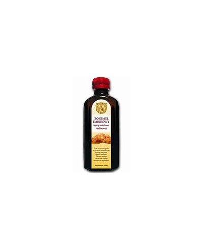 Syrop miodowo-imbirowy