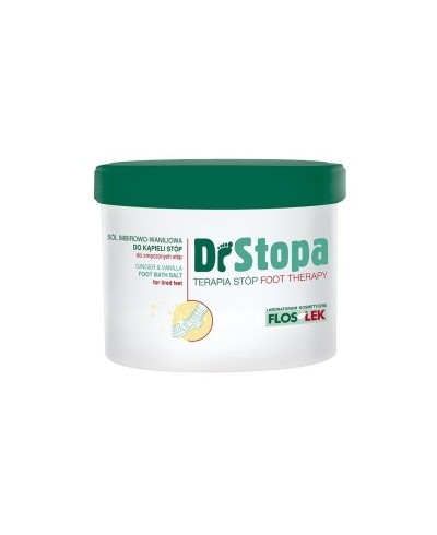 Sól imbirowo-waniliowa do kąpieli stóp  
