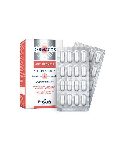 Dermacos Anti Redness suplement diety 32 kapsułki