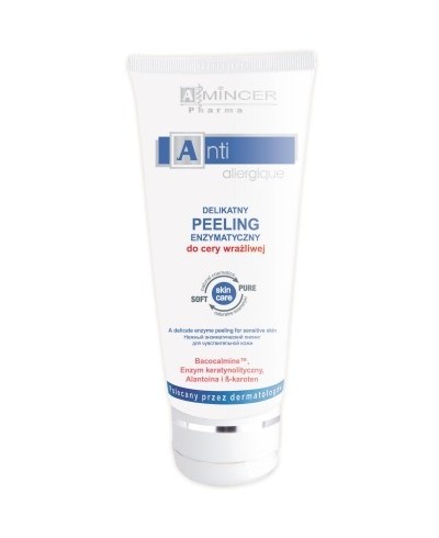 Delikatny peeling enzymatyczny do cery wrażliwej.