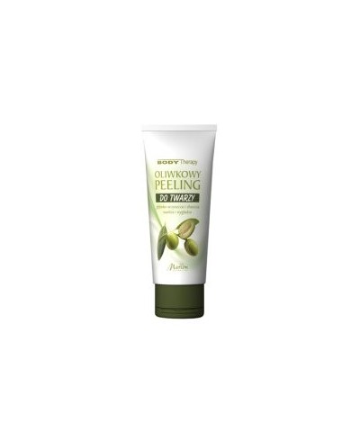 Oliwkowy peeling do twarzy