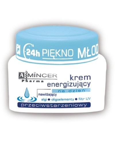 Krem energizujący na dzień, nawilżający, przeciwstarzeniowy 
