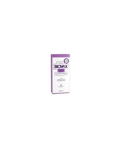 BIOVAX Intensywnie regenerujący SZAMPON do włosów ciemnych 200ml
