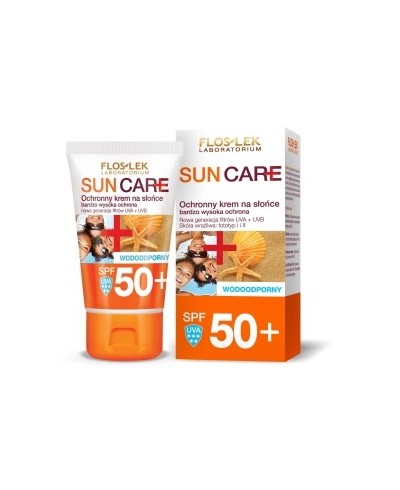 Ochronny krem na słońce SPF 50+ FLOS LEK