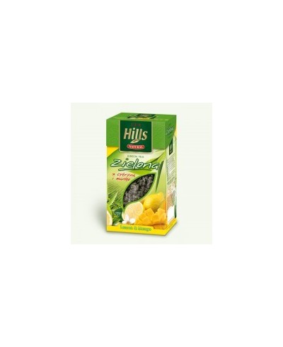 Herbata zielona pełnolistna z cytryną i mango