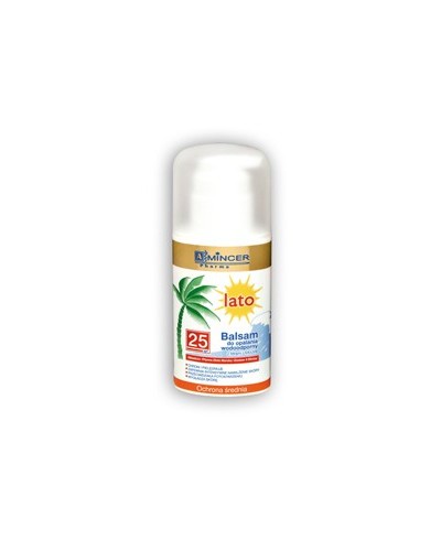 Balsam do opalania wodoodporny 25 spf 