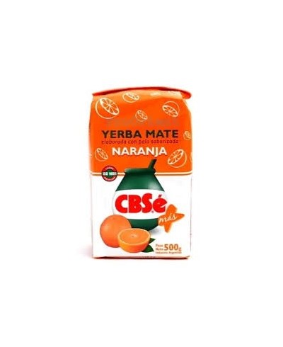 Yerba Mate CBSE o smaku pomarańczowym 0,5 kg