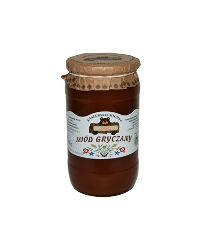 Miod gryczany KASZUBSKI 375g